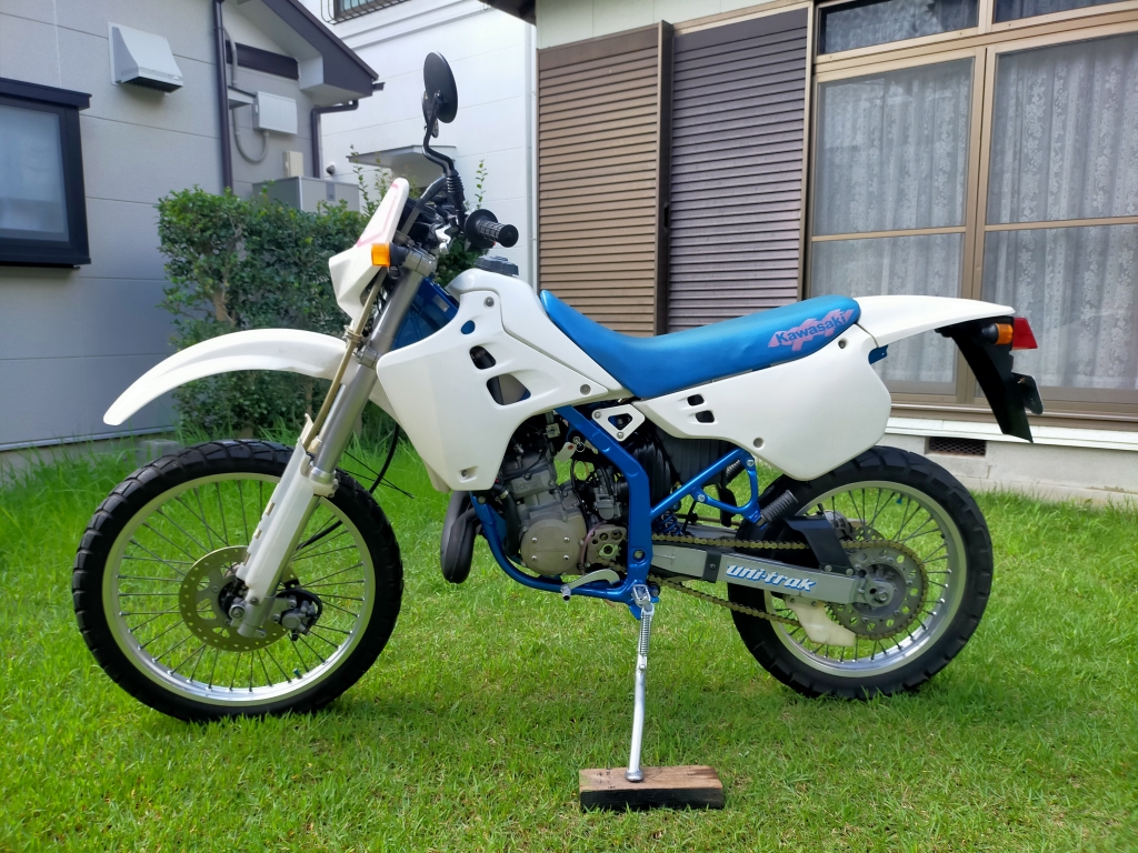 A1】 KDX125SR シート （カワサキ KDX125SR A1 埼玉県から 腰上OH済み 