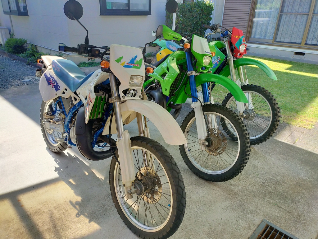 2スト フルサイズ KDX250 軽整備で大丈夫です カワサキ KDX250