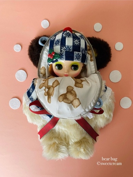 bear bag ＆ginger cookie set 『クリスマスだよジンジャーマン！！展