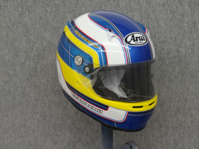 SHOEI X-14 ヘルメット 青/黄/白（SHOEI ばけれ X-14 ヘルメット