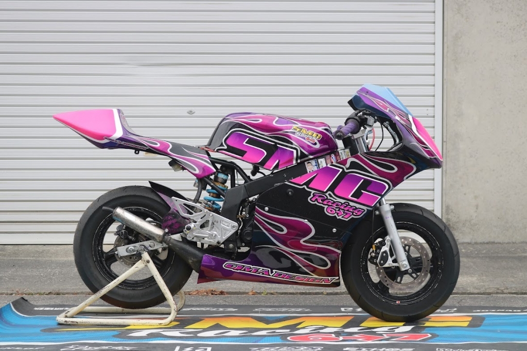 シマノ アンタレスDC HG カスタム仕様　カーボン　キャンディピンク塗装 CRANK BROTHERS ( クランクブラザース ) MTB用ビンディング