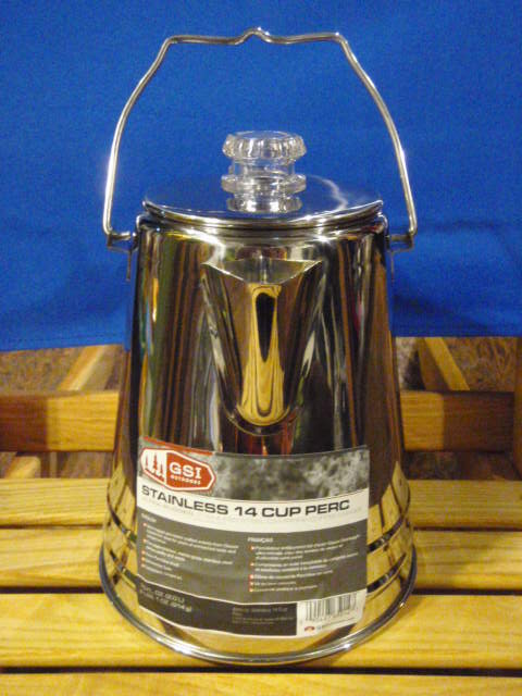 GSI ステンレス コニカルパーコレーター 28CUP 11870057000028 16×22cm  