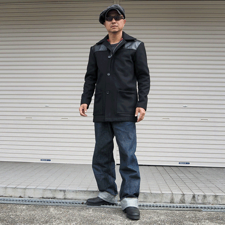ジャケット・アウター BASISBROEK DONKEY BLACK size2 ジャケット・アウター BASISBROEK DONKEY BLACK size2