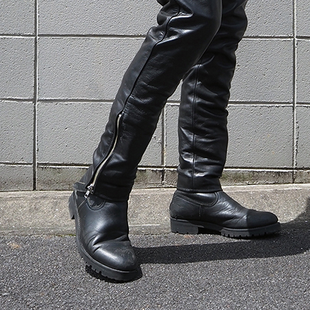 パンツ BARKBOX Slim Paddeed Leather Troursers 即日発送可能！試着来店歓迎！2024 New BARKBOX Slim Leather