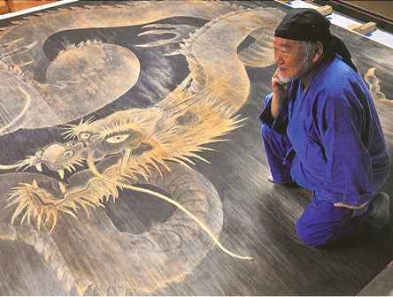 山田大作先生の天井画 | クマオバのアトリエより