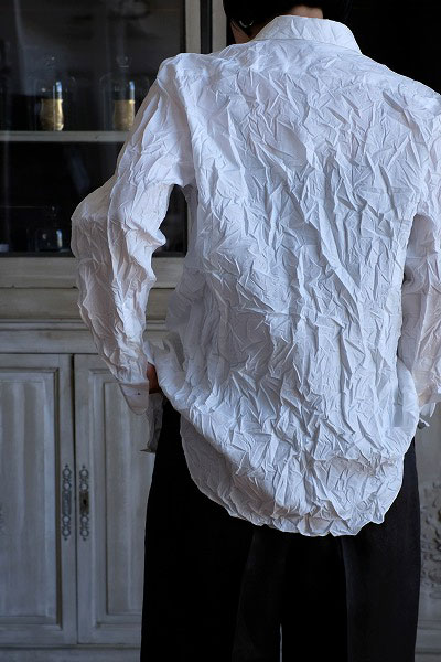 オーラリー AURALEE シャツ シワ加工 白 WRINKLED WASHED オーラリー AURALEE シャツ シワ加工 白 WRINKLED WASHED - メルカリ