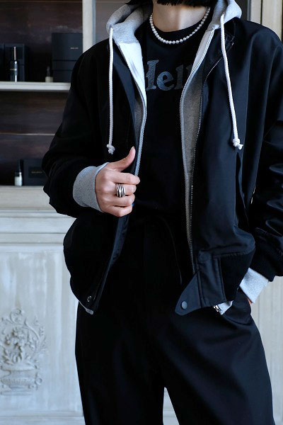 mtmodelist ドルマンスリーブMA1 ブルゾン