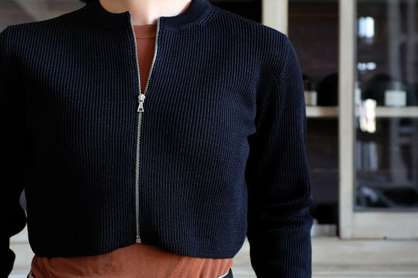 AURALEE ジップカーディガン サイズ4 2025 S/S】【AURALEE オーラリー】SUPER HIGH GAUGE SWEAT ZIP