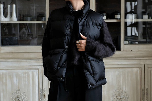 LOEFF ブラック ベスト ウエスト調整可能 LOEFF ブラック ベスト ウエスト調整可能