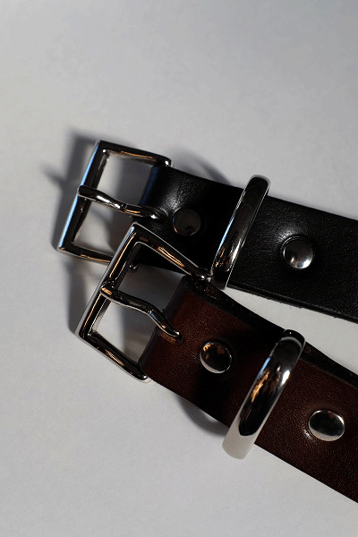 LOEFF ロエフ　スクエアバックル ベルト LOEFF＞スクエアバックル ベルト