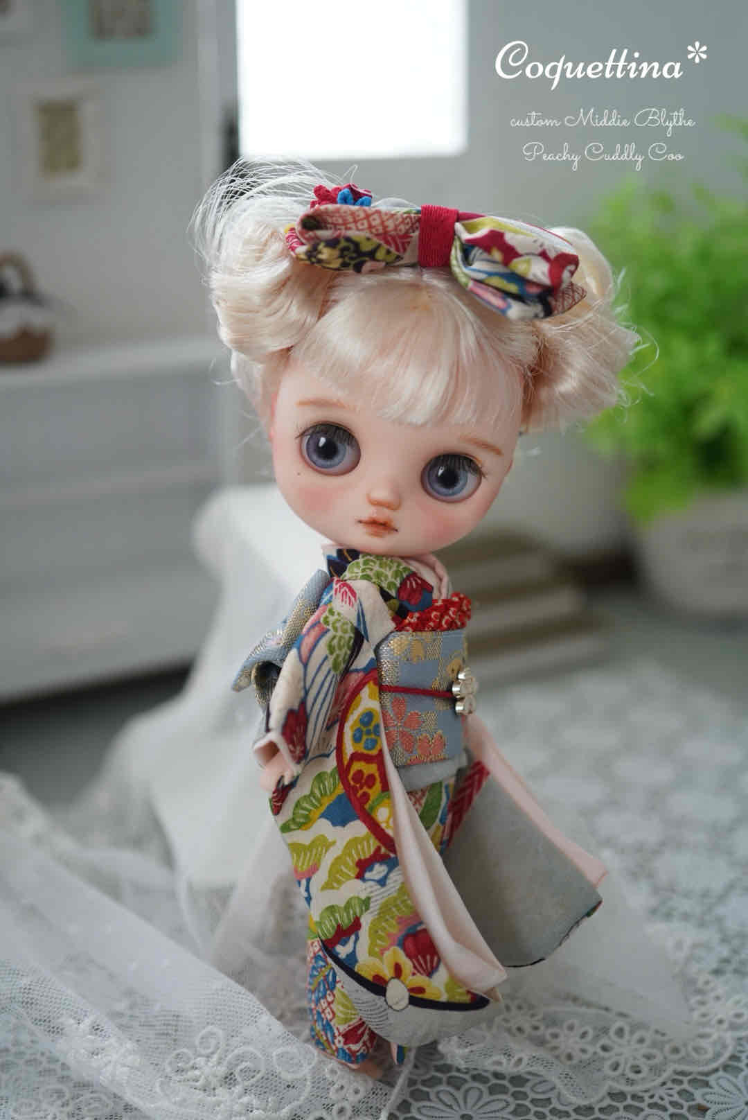 【❁*｡ラピっ子doll】カスタムプチブライス♡スウィートスペルスカーレット♡ ❁*｡ラピっ子doll】カスタムプチブライス♡スウィートスペル