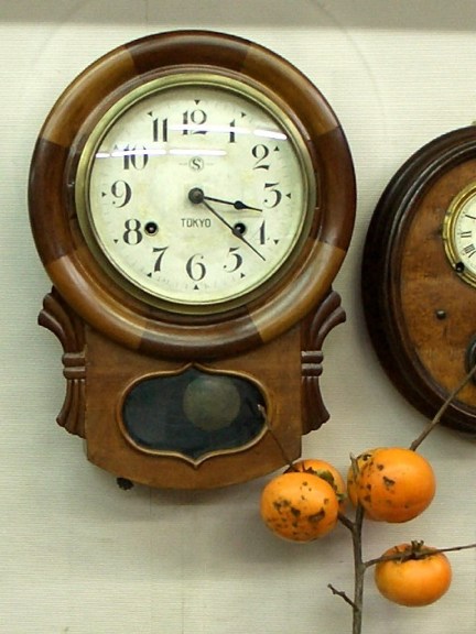 掛け時計 高野時計 柱時計 明治 大正