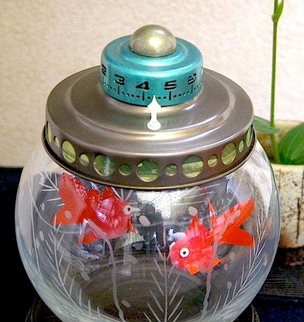 機械式金魚時計、機械式熱帯魚時計、メリーゴーランド金魚時計