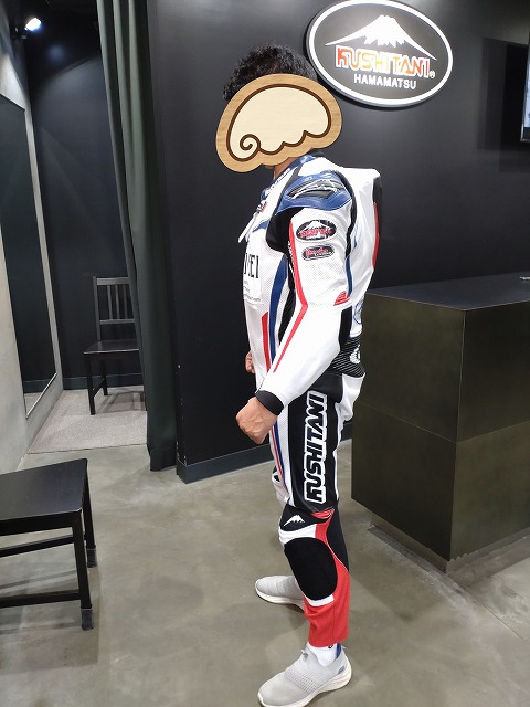 レーシングスーツのイージーオーダーが仕上がりました！：KUSHITANI