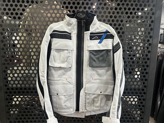 フルメッシュロングジャケット＆テーパードボトムス入荷：KUSHITANI