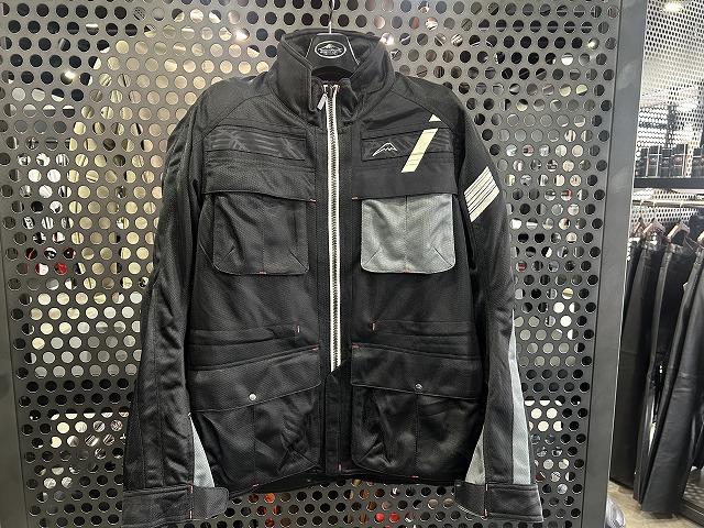 フルメッシュロングジャケット＆テーパードボトムス入荷