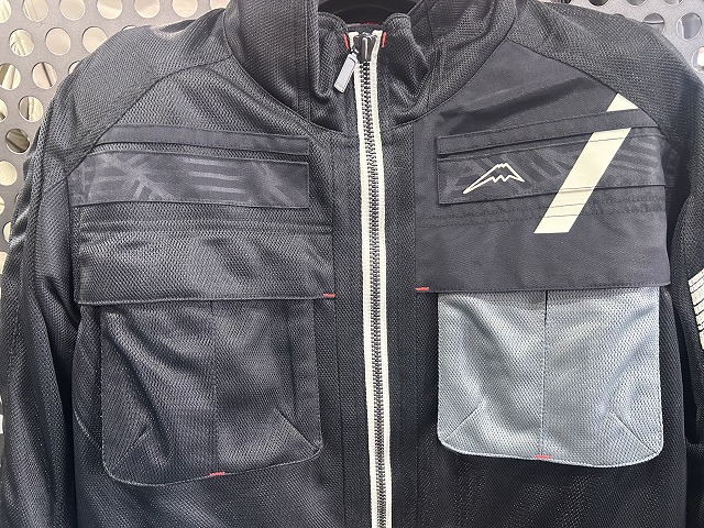 フルメッシュロングジャケット＆テーパードボトムス入荷