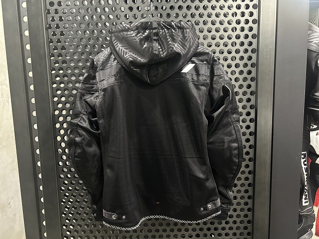 フルメッシュパーカージャケット　ブラック　LL フルメッシュパーカージャケット入荷！：KUSHITANI 三鷹店