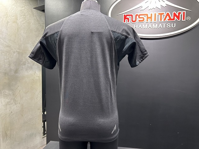 KUSHITANI CAFE グレー ポロシャツＸＬサイズ　クシタニハンガー付き KUSHITANI CAFE グレー ポロシャツXLサイズ クシタニハンガー