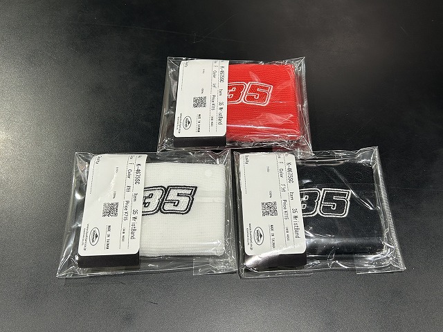 MOTOGP応援グッズ】リストバンド入荷＆再入荷アイテムのお知らせ