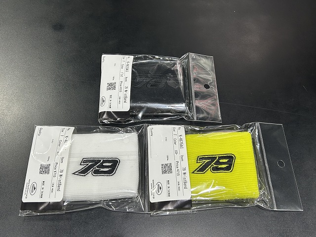バンド グッズ MOTOGP応援グッズ】リストバンド入荷＆再入荷アイテムのお知らせ