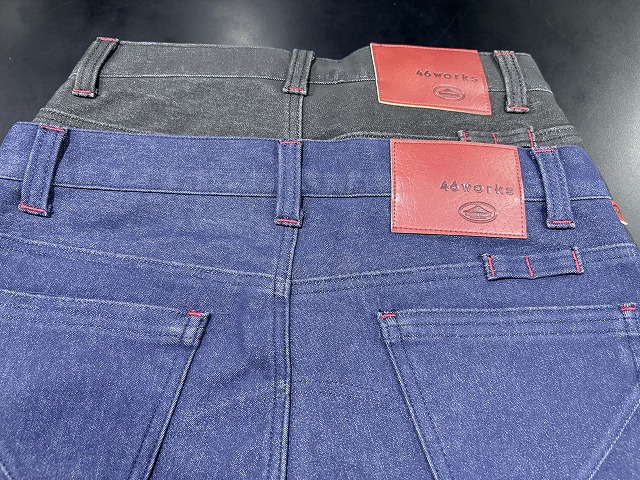 クシタニ K-1373W 46worksストレッチウインドカットデニム 31 K-1373W 46worksエクスパンドウインドカットデニム クシタニ