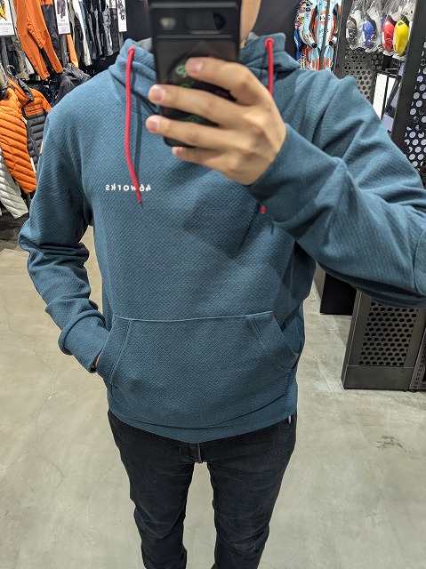 46worksプルアップパーカー入荷しました！： KUSHITANI三鷹店