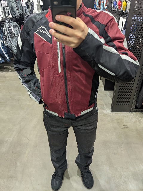 今年もメッシュジャケット4種類着てみました。： KUSHITANI三鷹店