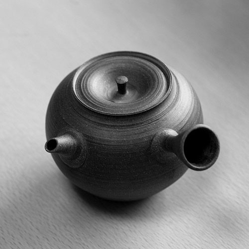 水野博司 急須 水野博司 急須 常滑燒 梨皮急須