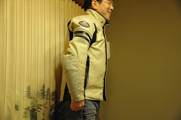 クロノス　ジャケット 店長のレザー実走インプレ その5（K-0611クロノスジャケット