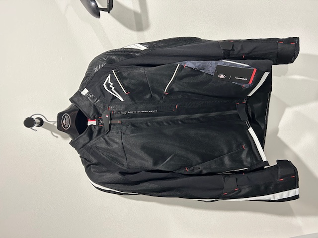 K-2438クシタニエアーコンテンドジャケットL/XLsizeブラックレッド美品