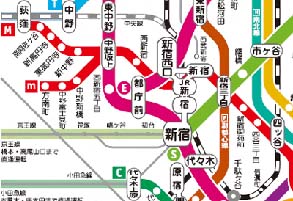 激レア！実使用！！都営地下鉄電車内路線図 激レア！実使用！！都営地下鉄電車内路線図