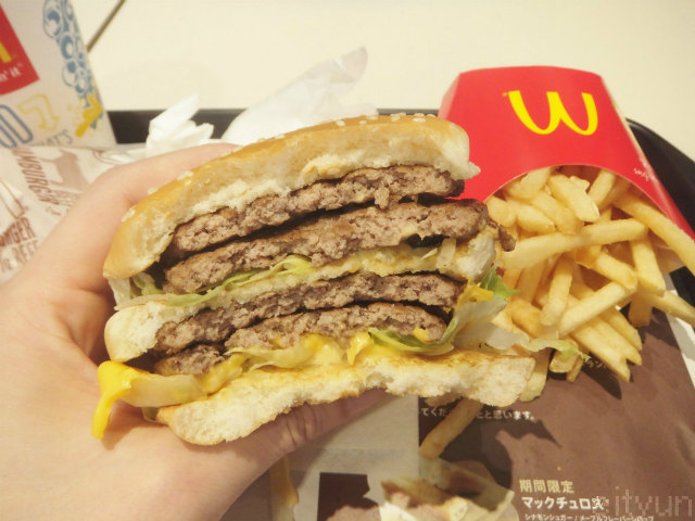 【マック】メガマック@マクドナルド 価格419円 カロリー776kcal 【2014年5月19日~5月26日まで】 | 日々飽食