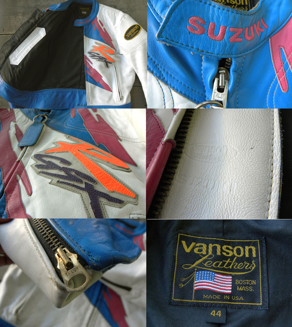 VANSON ×SUZUKI GSX-R シングルライダース ジャケット | 旭川 古着屋