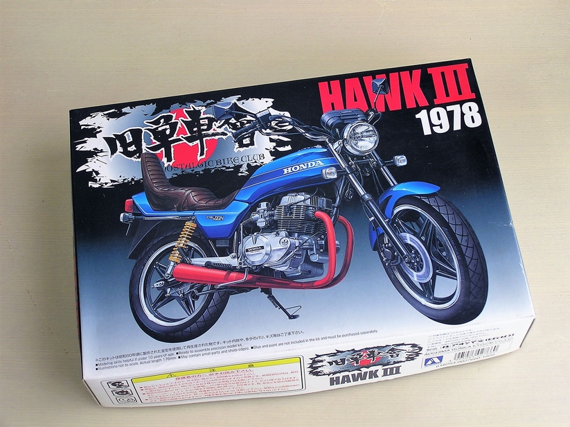 アオシマ1/12 旧単車會　我ら陽気な単車乗り　匠れーしんぐ　HAWK 3 アオシマ112 旧単車會 我ら陽気な単車乗り 匠れーしんぐ HAWK