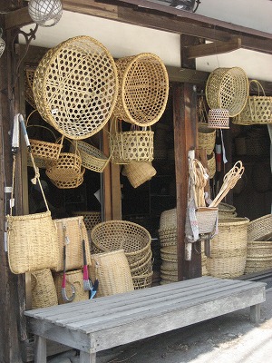2008・夏 長野県 戸隠高原へ 「手力屋のざるとパン籠」 | ｱﾄﾘｴ
