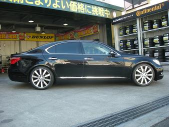 LS460後期にARTmonoの20インチ＆ロアリンクキットを！！ | 瀬谷 