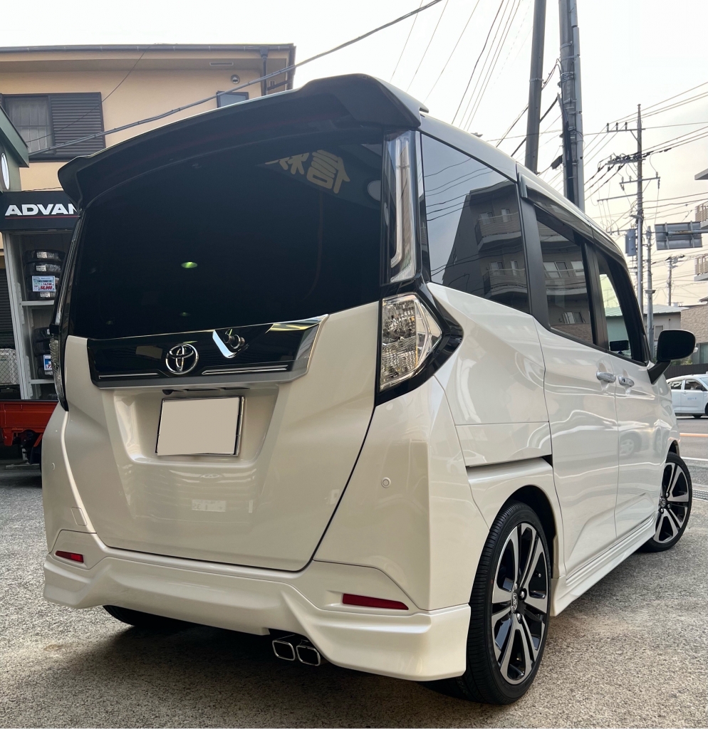 ✨トヨタ ルーミー純正流用でお洒落に✨ | 瀬谷タイヤのブログ