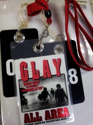 GLAY ツアー・スタッフ・専用パス 4セット HIT THE WORLD | ロックな 