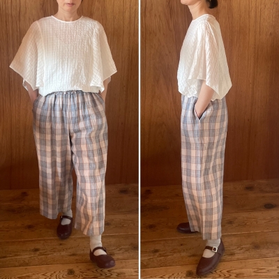 miho umezawa square sleeve blouse | MONDAY STORE