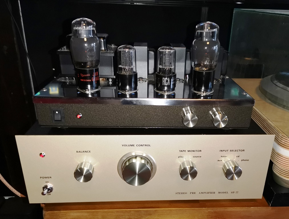 三栄無線 真空管アンプ SA-6302 6V6 シングルアンプ - アンプ 三栄無線 真空管アンプ SA-6302 6V6 シングルアンプ - アンプ