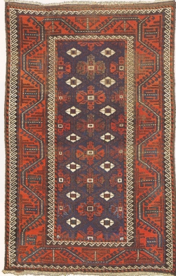 アンティーク・ラグ ミナ・ハニ文様のバックフェイス その２ | My Favorite Rugs and Kilims