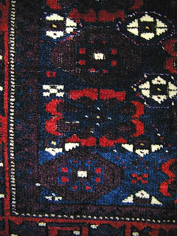 アンティーク・ラグ ミナ・ハニ文様のバックフェイス その2 | My