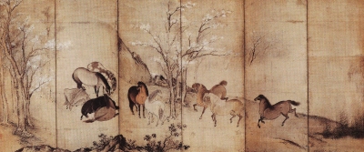 曽我蕭白「商山四皓図屏風」の謎 | My Favorite Rugs and Kilims