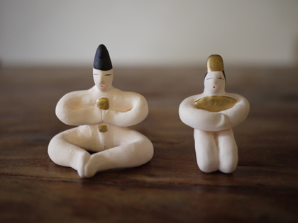 早割 リフト券 裸雛 住吉人形 土人形 アンティーク 古道具 富め 民芸 郷土人形 Sculpture / Object