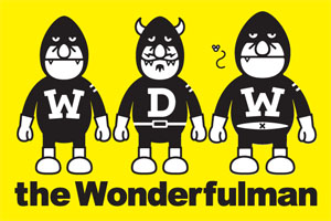 WDW ワンダフルマン　３体セット　The Wonderfulman WDW ワンダフルマン3体セットThe Wonderfulman