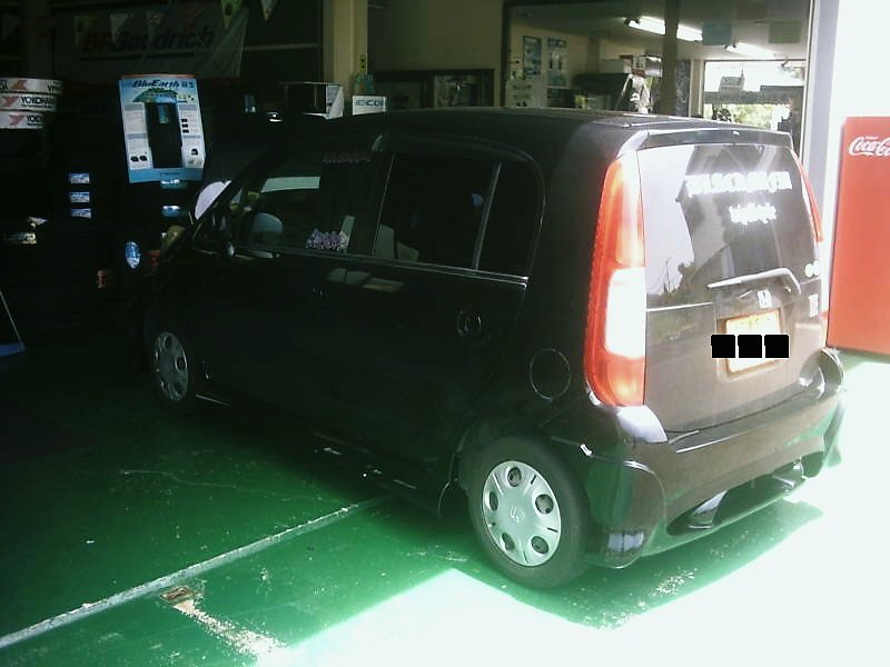 ギャルソン　ブラックマフィア　jb1ライフ エアロ ライフの#ギャル車・#ギャルソン・ブラックマフィア・#当時感