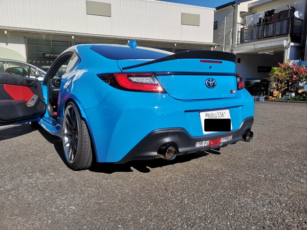 GROW Design✖️フジツボマフラー　BRZ GR86 GROW Design✖️フジツボマフラー BRZ GR86 GR86 GROW Design