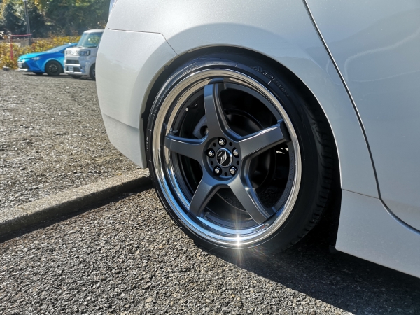 プリウス WORKEMOTION T5R 2P 19インチホイール 装着～♪ | カー