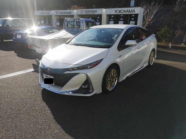 プリウスPHEV WORK LANVEC LM1 18インチホイール 装着～♪ | カー
